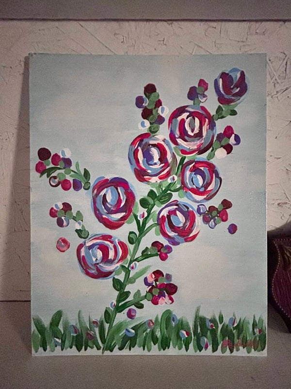 The Samantha 11x14” canvas panel