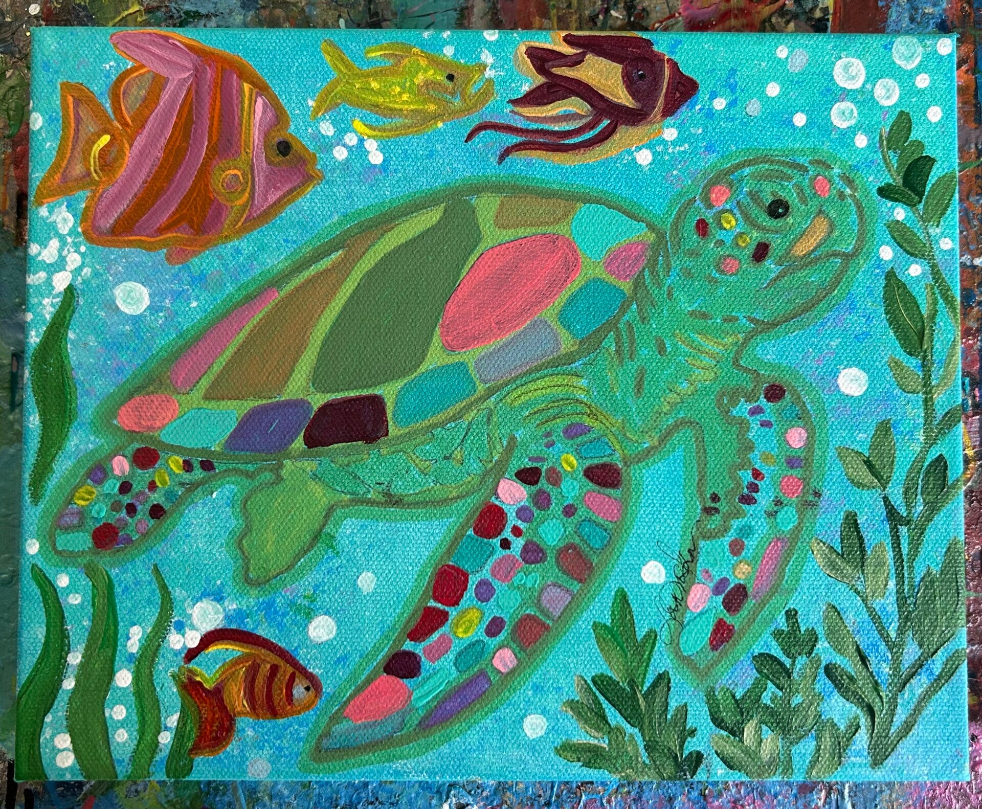 Sea Turtle 10x8x1.5”