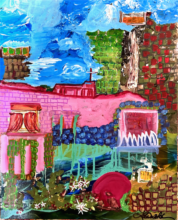 El Presidio 16x20" Canvas Panel