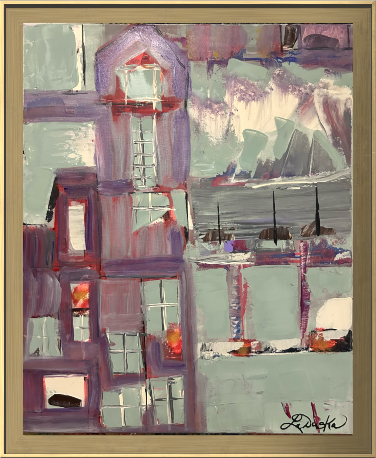 The Tower 16x20x.75”