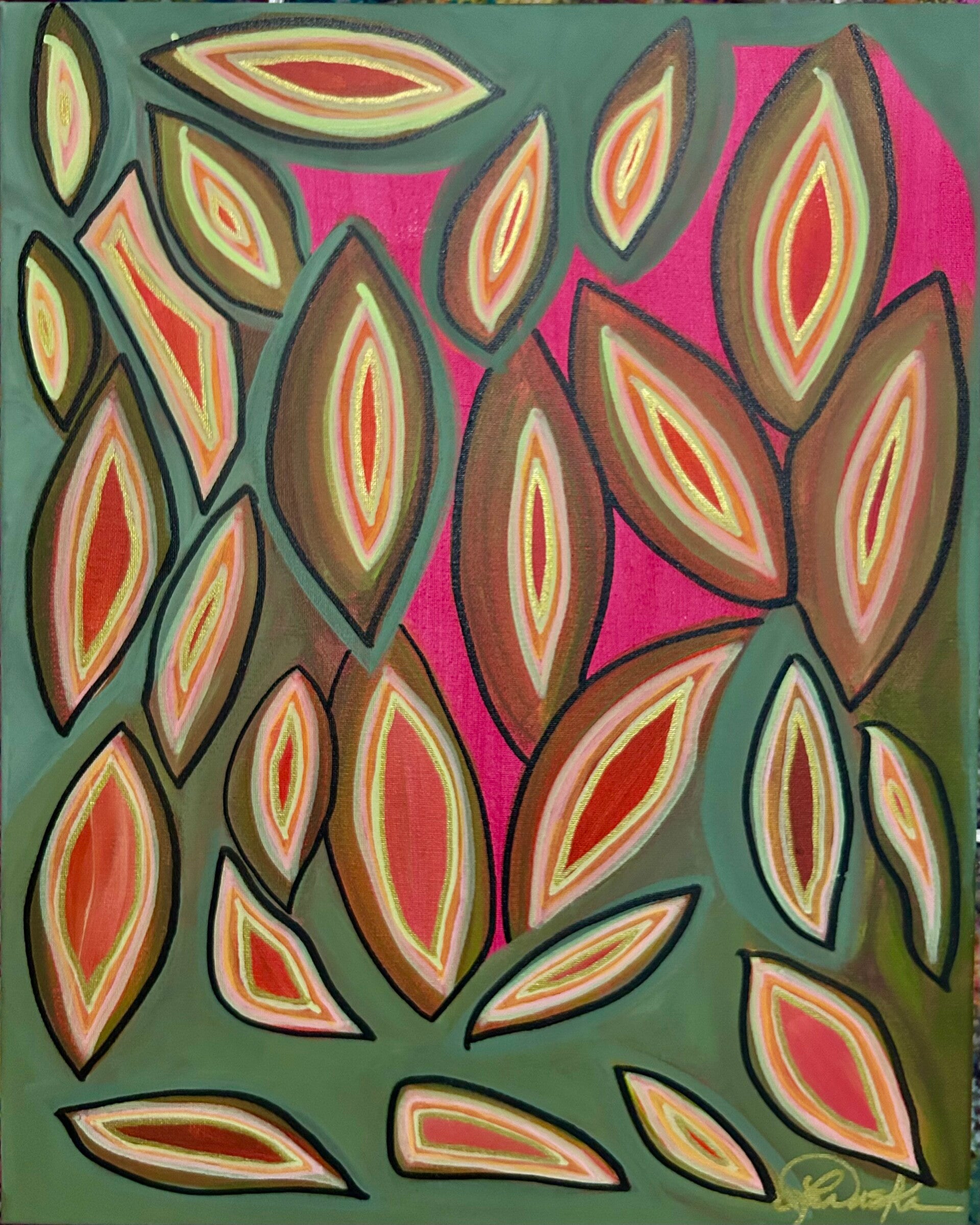Ember Garden 16x20x.75”