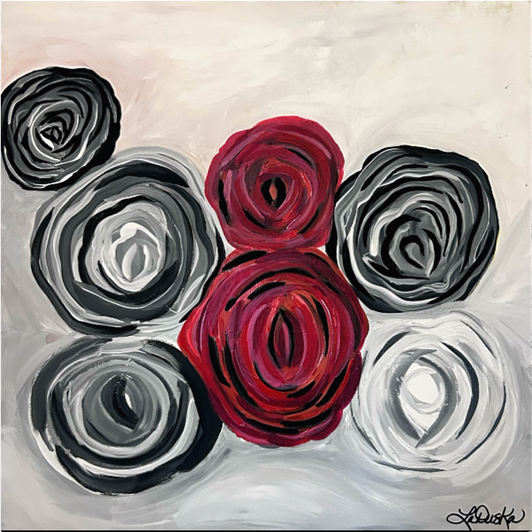 A Duet 36x36x1.5”
