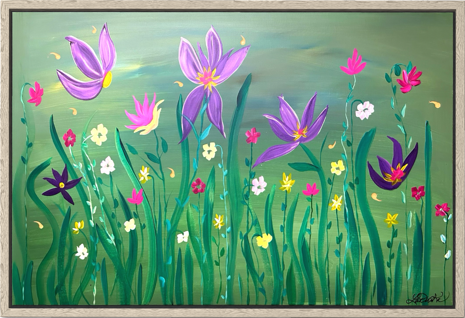 Johnny's Garden 36"x24"x1"