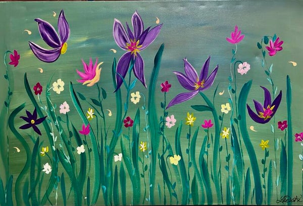 Johnny's Garden 36"x24"x1"