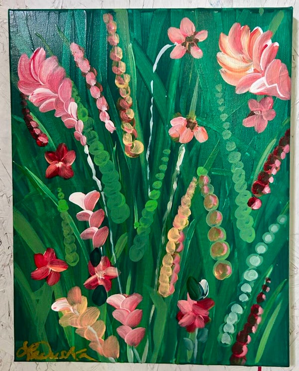 Spring Flowers 11x14x.75”