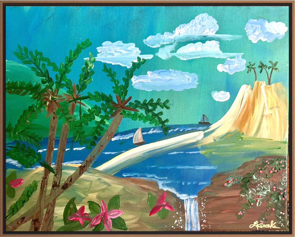 Island Life 20x16x.75”