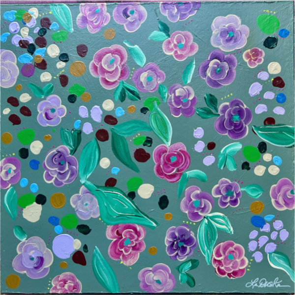 Flowers 20x20x1.5”