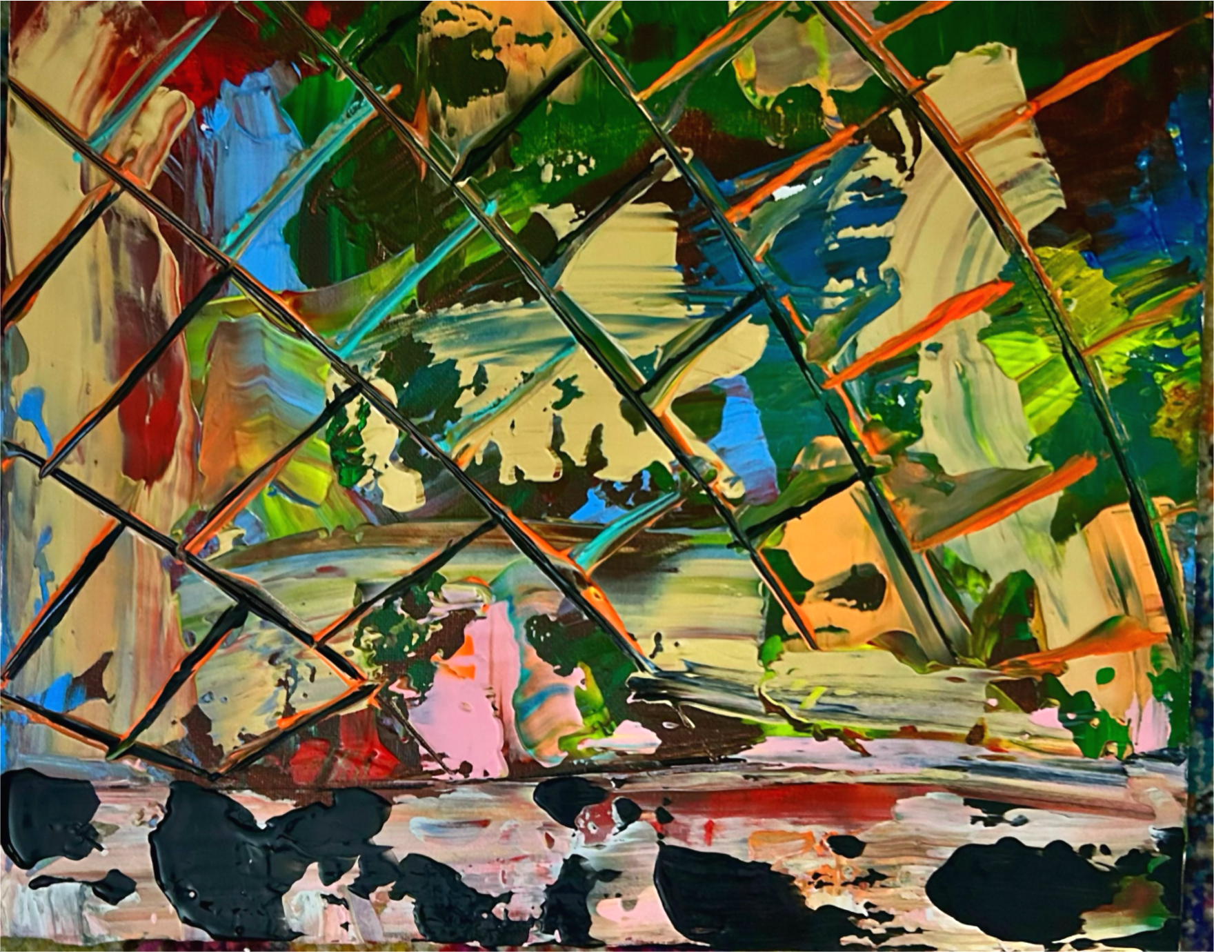 The Matrix 14x11” canvas panel