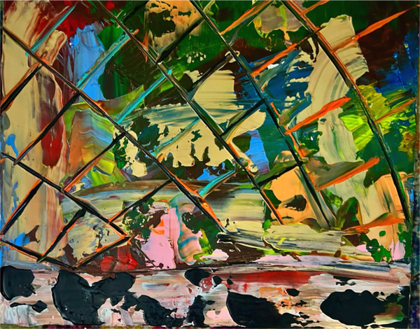 The Matrix 14x11” canvas panel