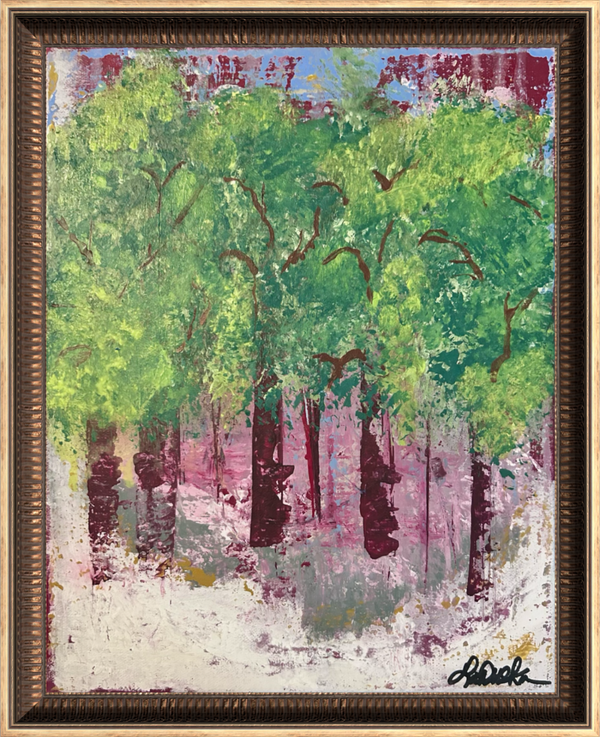 Grove of Trees 12x16x.75”