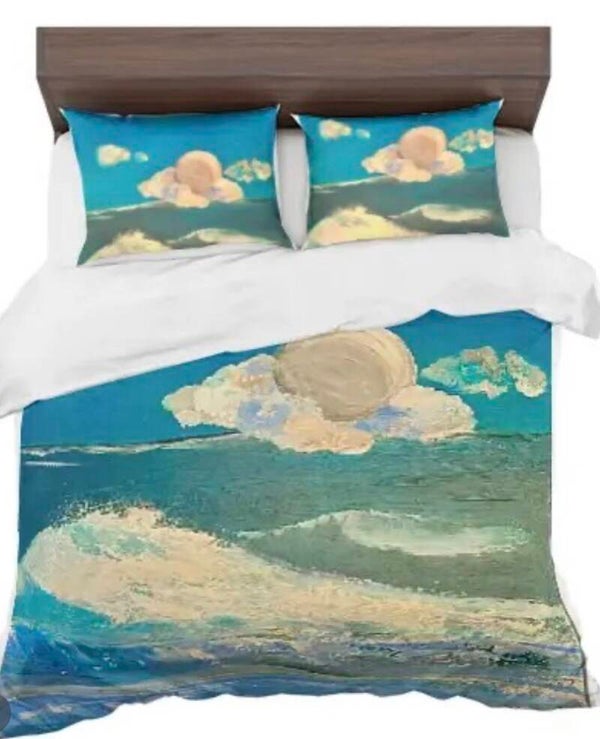 Mood in Blue King Size Duvet cover & pillow cases