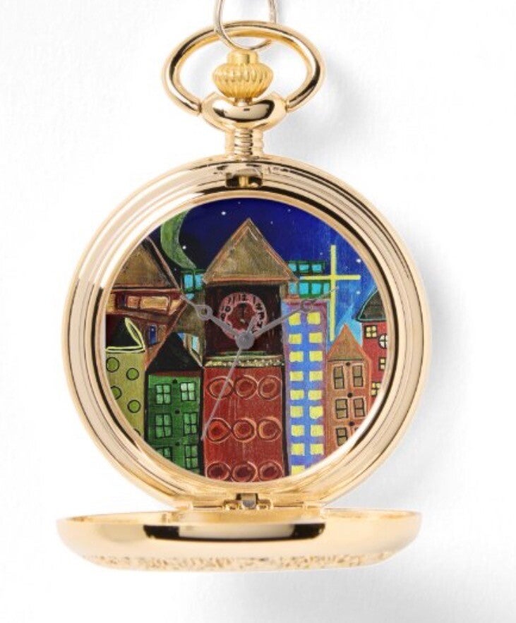 Stories of the City Pocket Watch - Locket
