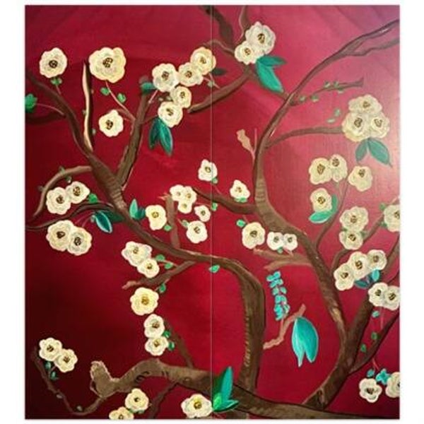 Almond Blossoms Elegant Bed Sheet set