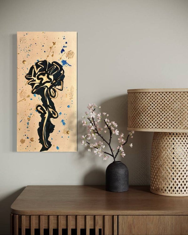 Abstract Flower 10x20x.75”