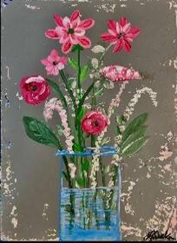 Vase de Fleurs 12"x16"x.75"