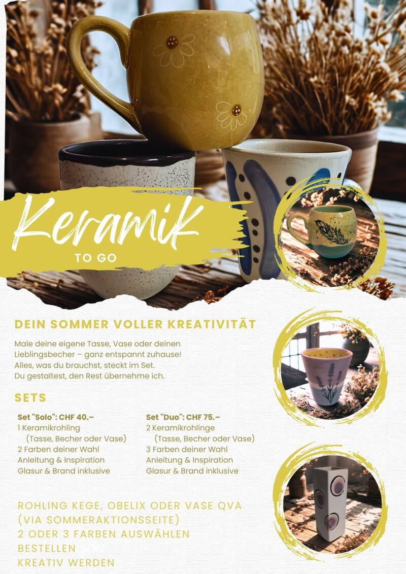 Sommeraktion mit 3 Farben