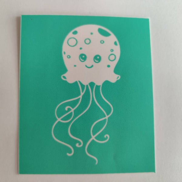 Siebdruck Qualle