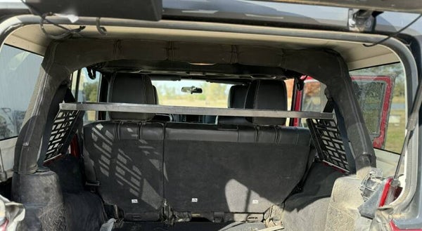 JKU REAR BED TOP STORAGE MOUNT