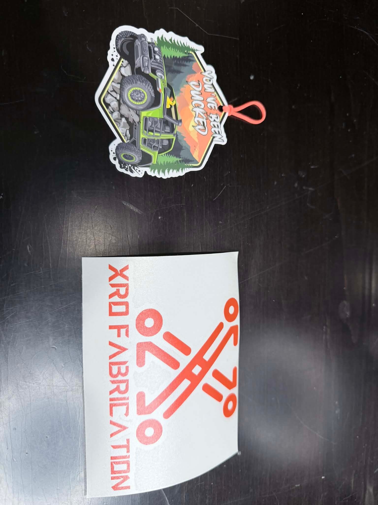 XRO FABRICATION DECALS