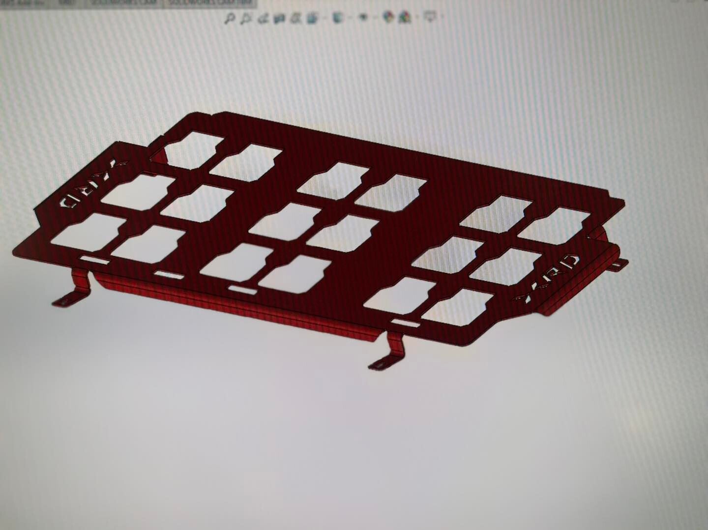 Honda Talon Packout mount