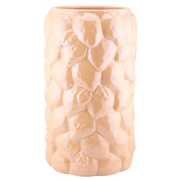 Aardewerk vaas glossy lila