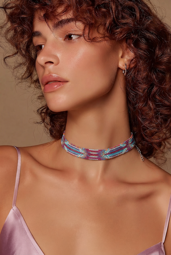 Boho Choker Ketting
