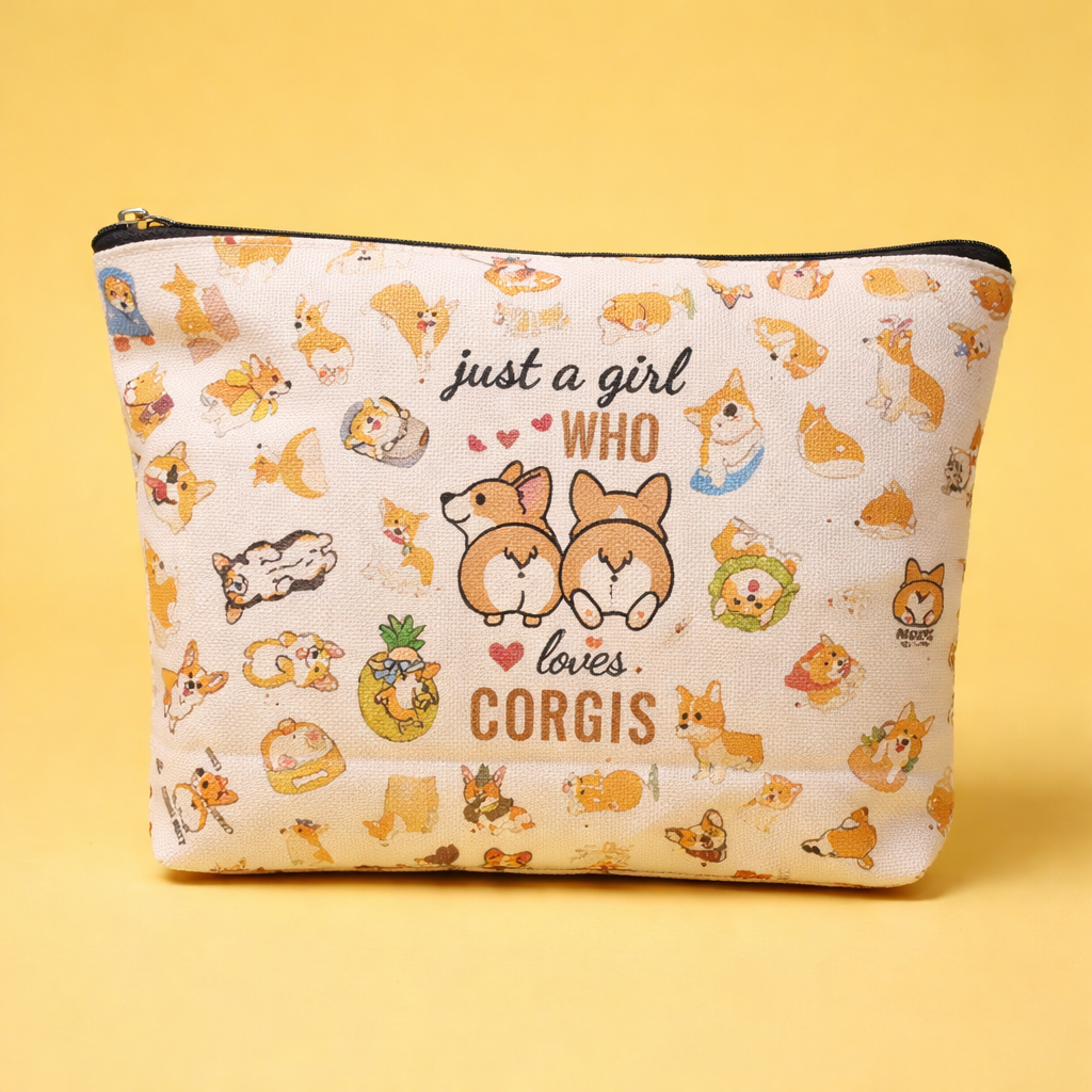 Corgi Make-up Tas