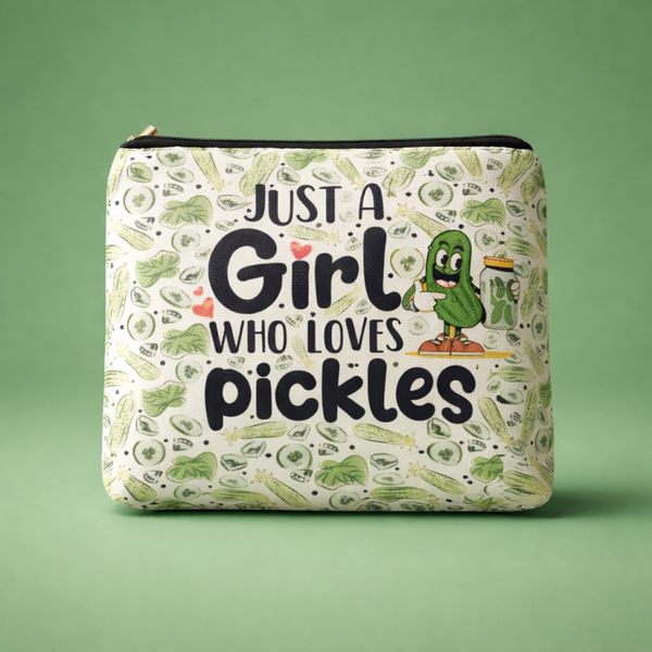 Just A Girl Who Loves Pickles – Make-up / Accessoire Tasje