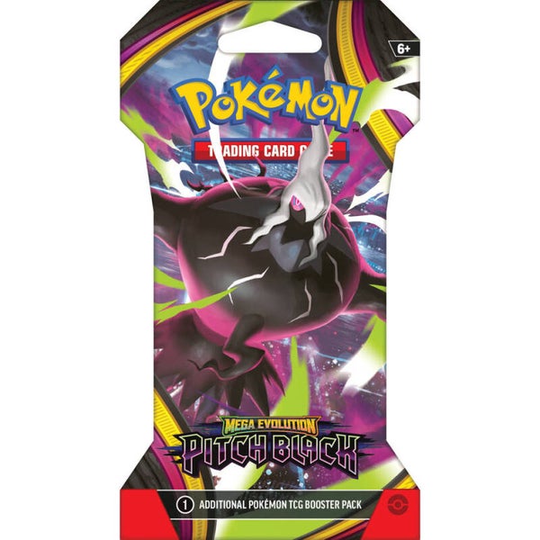 Pokémon TCG Mega Evolution Pitch Black sleeved booster