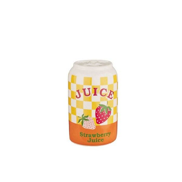 Aardewerk vaas strawberry juice can