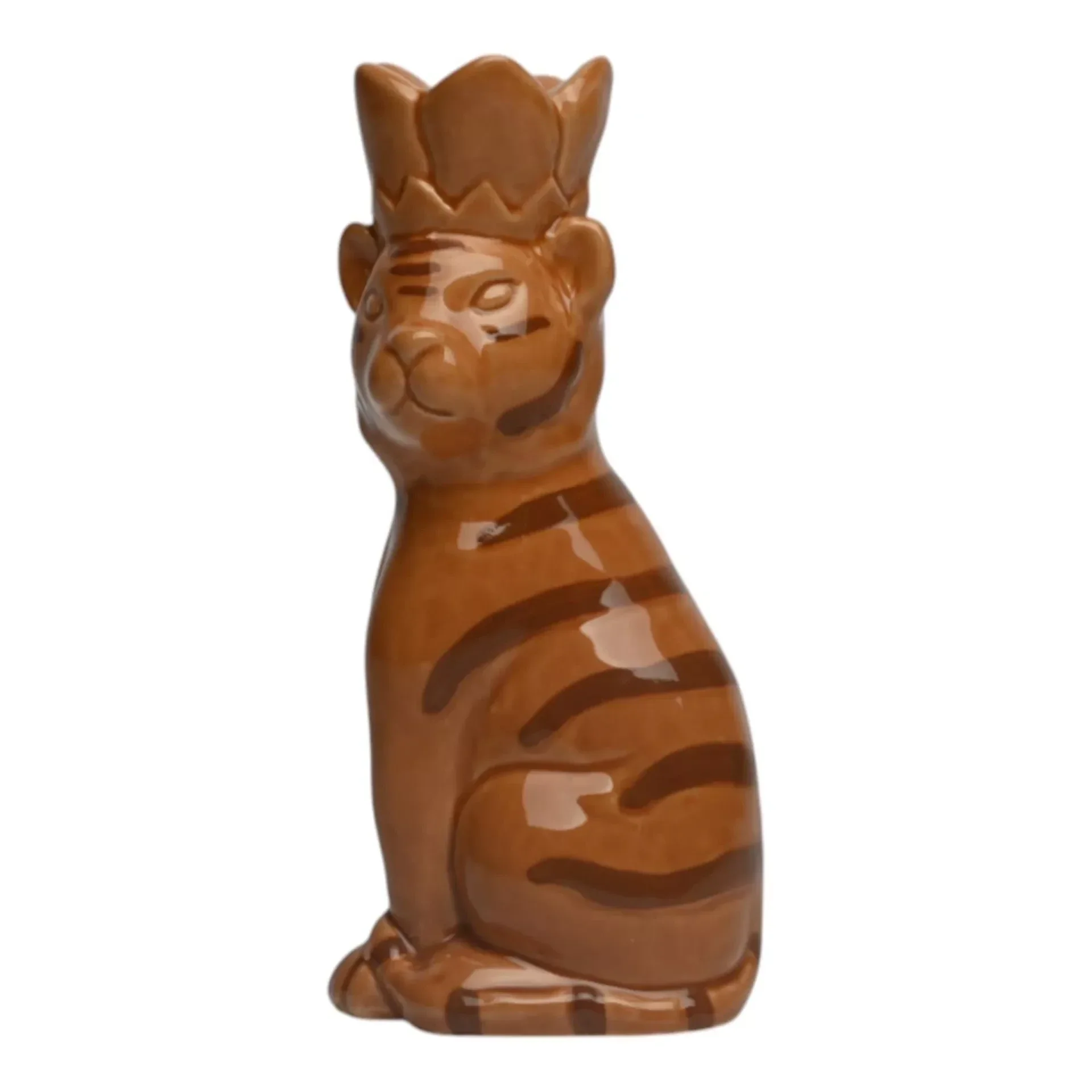 🐅 Kandelaar Tijger Edessa – Bruin