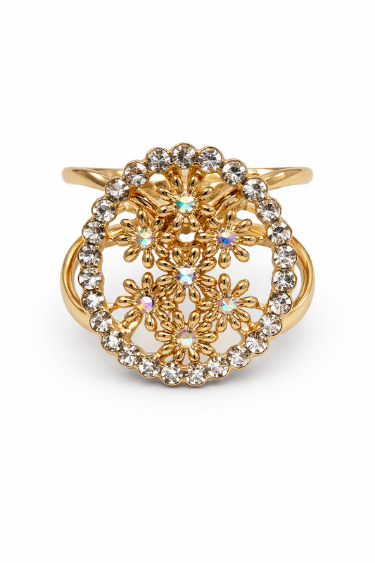 ✨  Sjaalring – Symmetry met Steentjes ✨