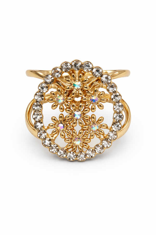 ✨  Sjaalring – Symmetry met Steentjes ✨
