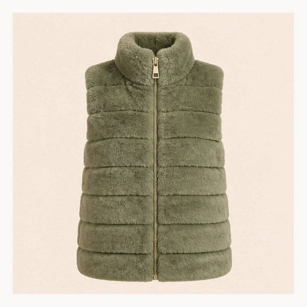 💚 Teddy Bodywarmer – Army Green 💚