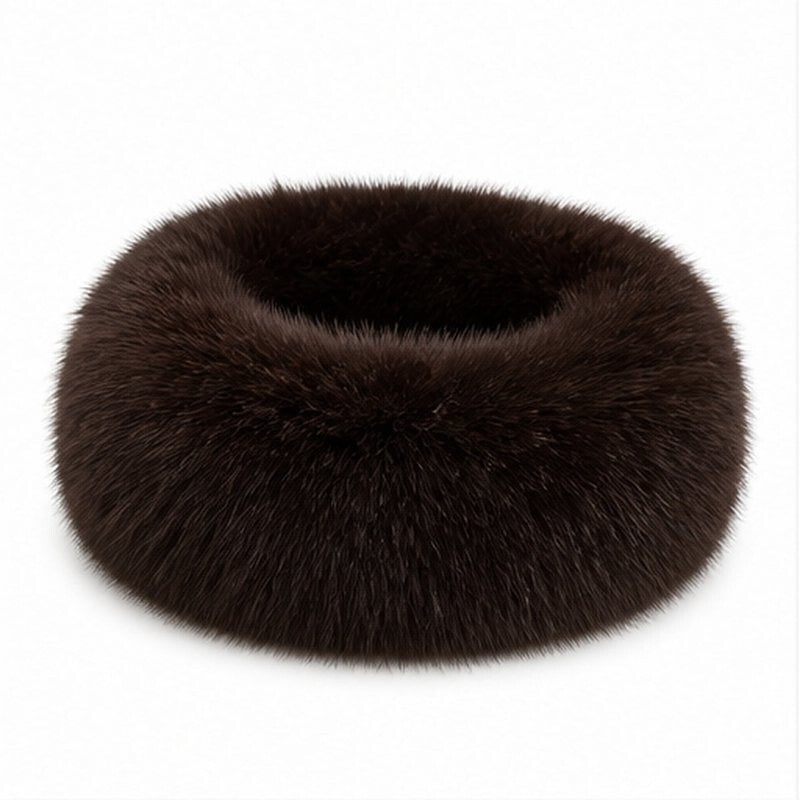 🤎 Faux Fur Hoofdband