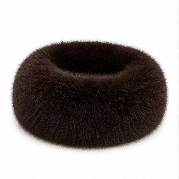 🤎 Faux Fur Hoofdband