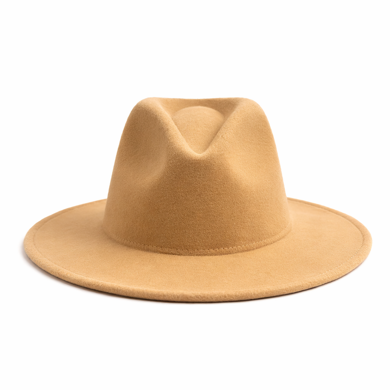 🤎 Stijlvolle Fedora Hoed – Camel