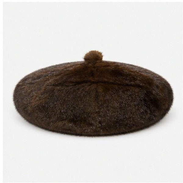 Faux Fur Baret – | One Size