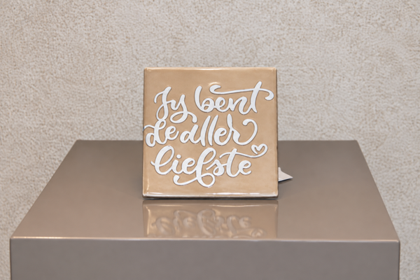 Decoratie tegeltje