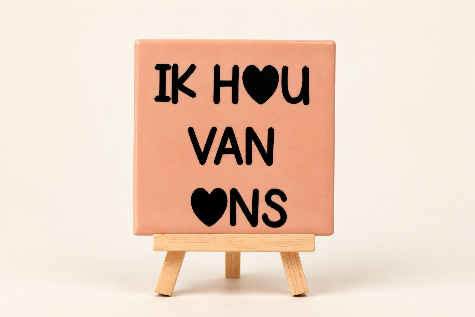 Decoratie tegeltje
