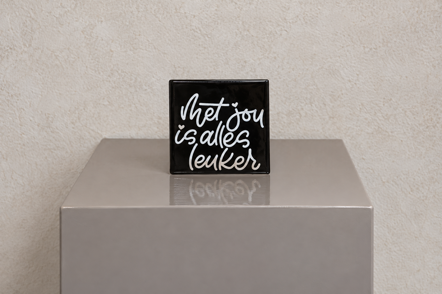 Decoratie tegeltje