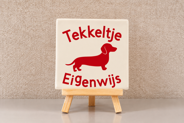 Decoratie tegeltje