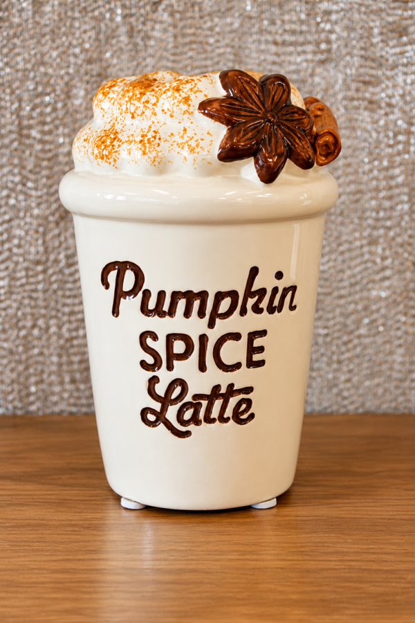 superleuke Pumpkin Spice Latte vaas! 🤎