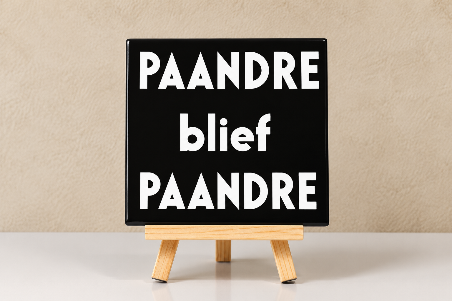 Decoratie tegeltje