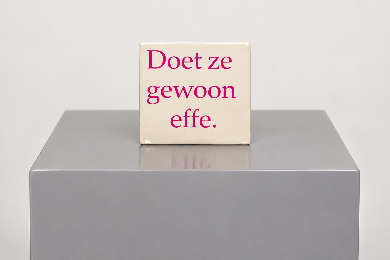 Decoratie tegeltje