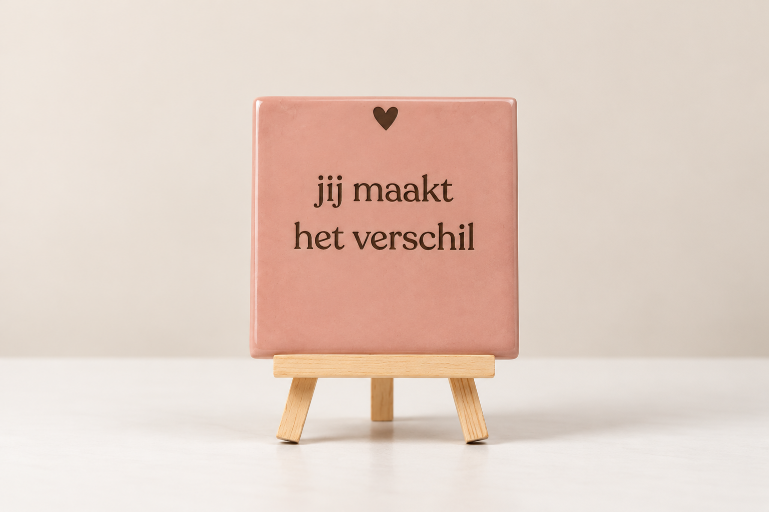 Decoratie tegeltje