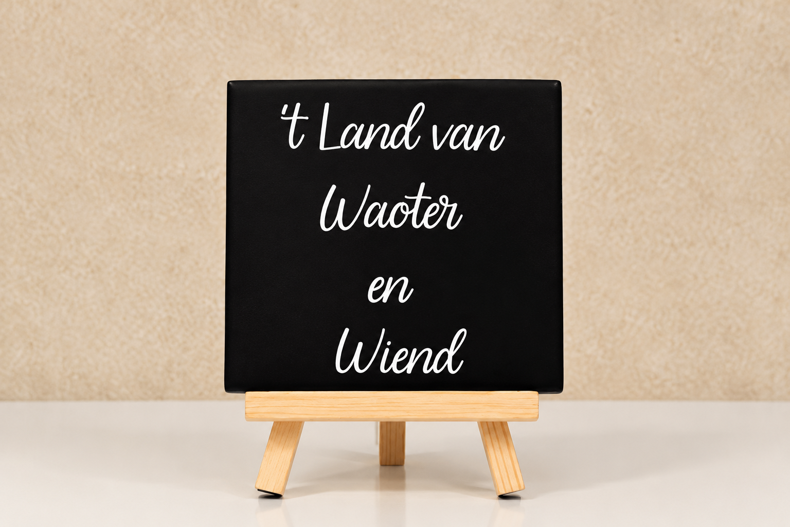 Decoratie tegeltje