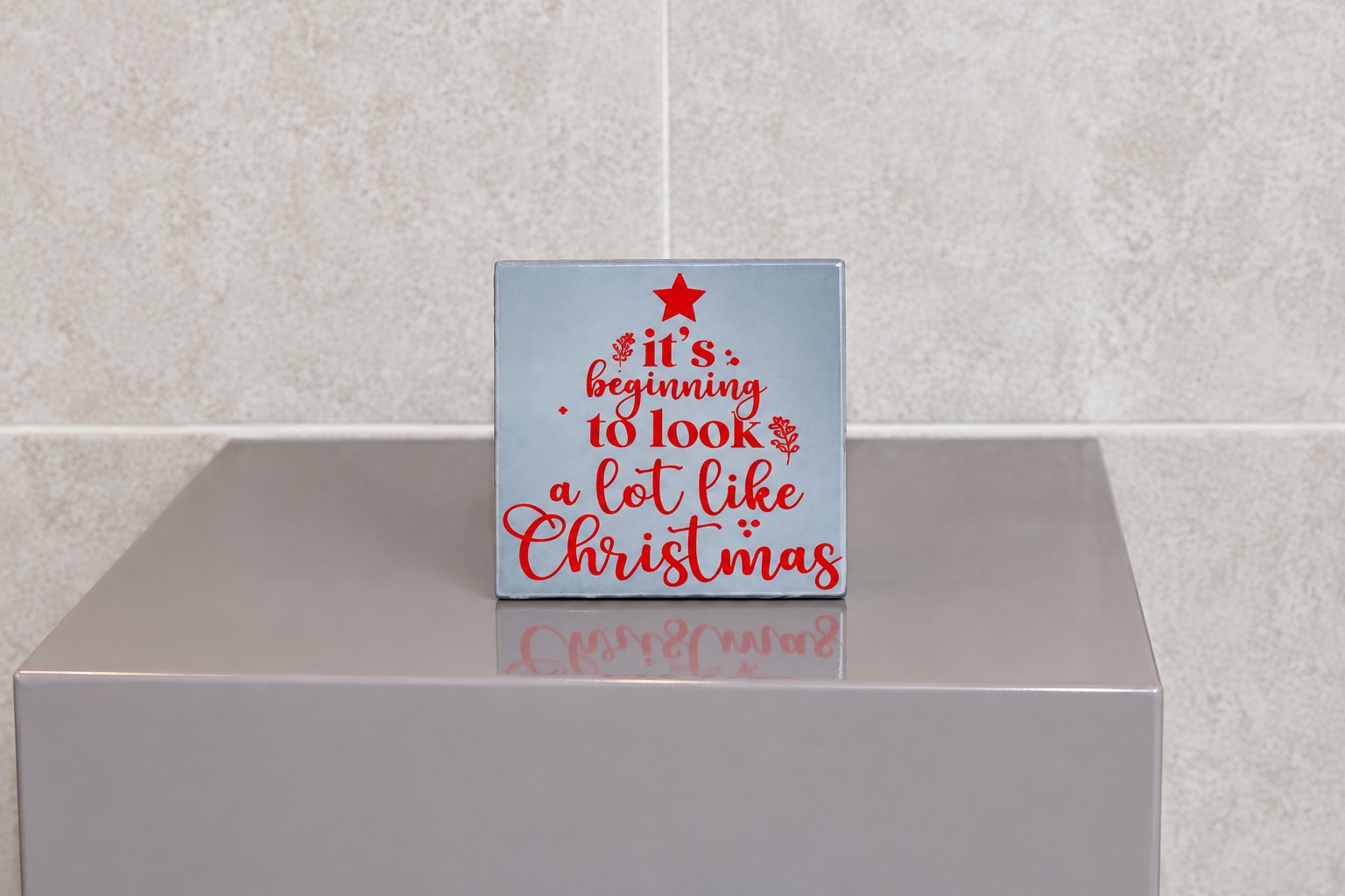 Decoratie tegeltje