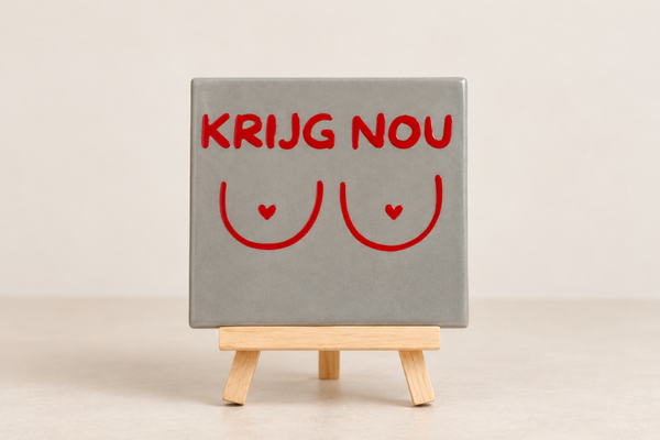 Decoratie tegeltje
