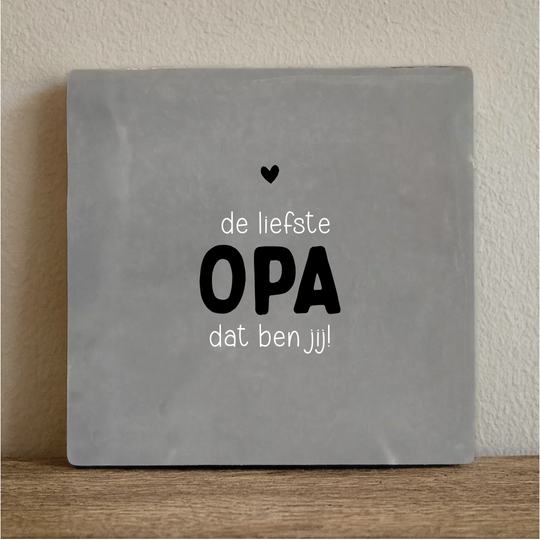 Decoratie tegeltje